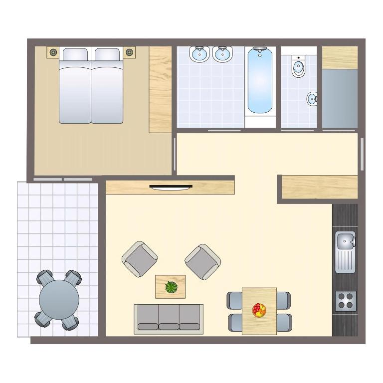 Landal Chalet Matin - Apartamento de 1 dormitorio - 1