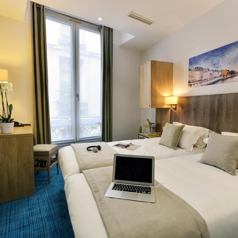 Hôtel Eugénie - Chambre Lits Jumeaux Supérieure - 5