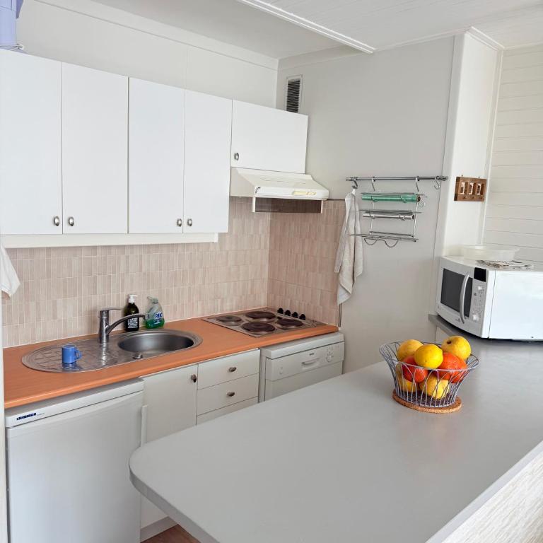 Apt Ideal Famille Pied des pistes - 46m2 - 6 pers - Three-Bedroom Apartment with Mountain View - 5