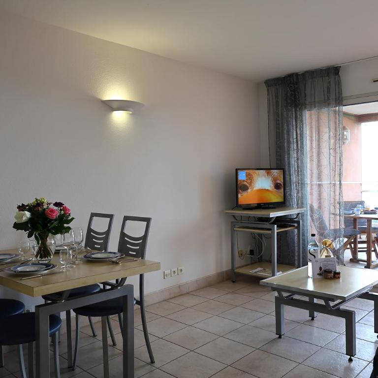 Les Sanguinaires N'15 - T2 Vue Mer, Piscine, Plage - Appartamento con 1 Camera da Letto e Vista Mare - 8