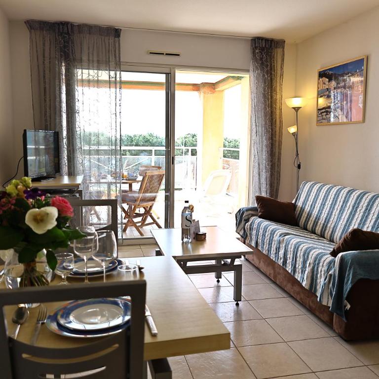 Les Sanguinaires N'15 - T2 Vue Mer, Piscine, Plage - Appartamento con 1 Camera da Letto e Vista Mare - 4