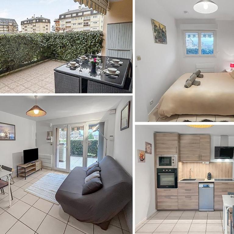terasse marine, F2 Large terrasse privative à 5mn de la plage - One-Bedroom Apartment - 17