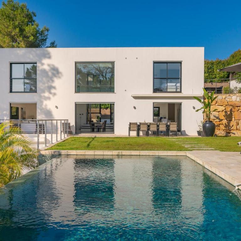 9m of center, Cannes high luxe Villa Mila 6bdrooms heated pool Sauna cinema fitness - Villa - 52