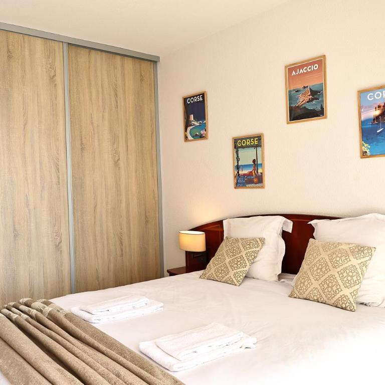 Les Sanguinaires N'16 - T2 Vue Mer, Piscine, Plage - Apartment mit 1 Schlafzimmer und Meerblick - 31