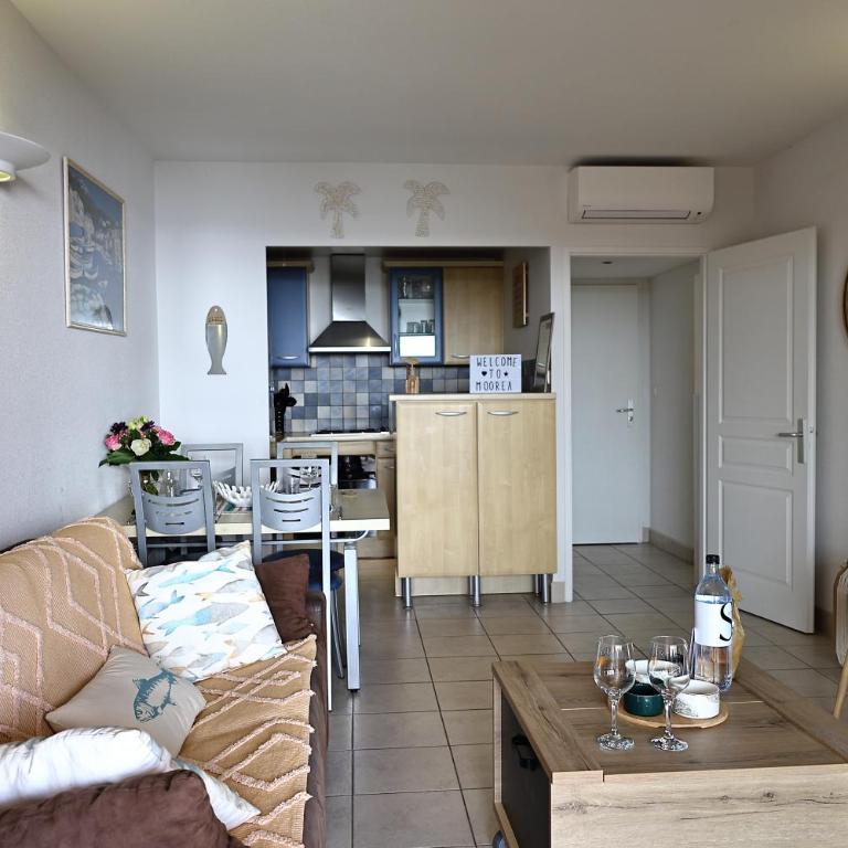 Les Sanguinaires N'16 - T2 Vue Mer, Piscine, Plage - Apartment mit 1 Schlafzimmer und Meerblick - 8