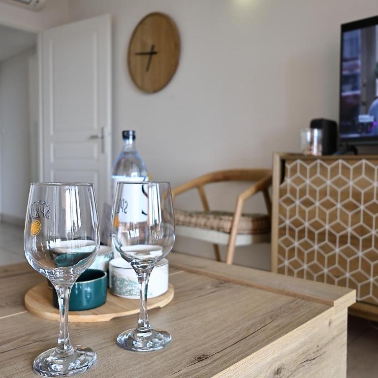 Les Sanguinaires N'16 - T2 Vue Mer, Piscine, Plage - Apartment mit 1 Schlafzimmer und Meerblick - 9