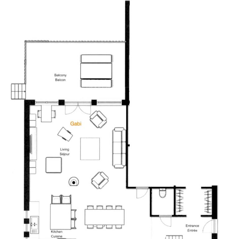 Demi-Chalet en plein coeur de Chamonix - Gabi - Appartement - 24