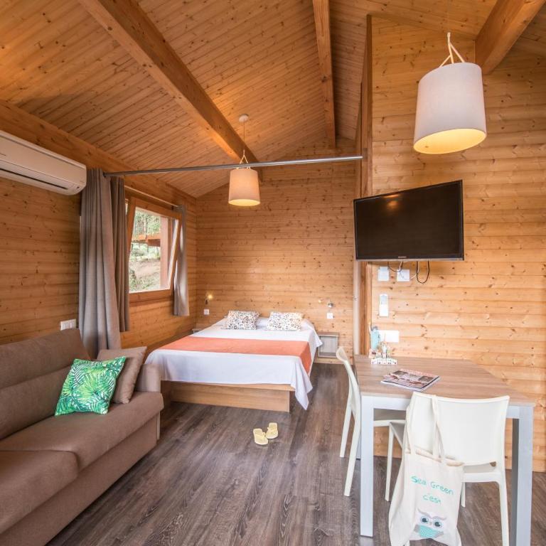 Camping Cala Llevado - One-Bedroom Prestige Ecolodge - 2 People - 1