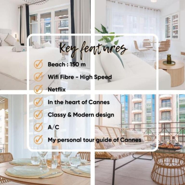 Le Maubourg - Hypercentre - 150m Croisette - AC - Apartamento de 1 dormitorio - 4