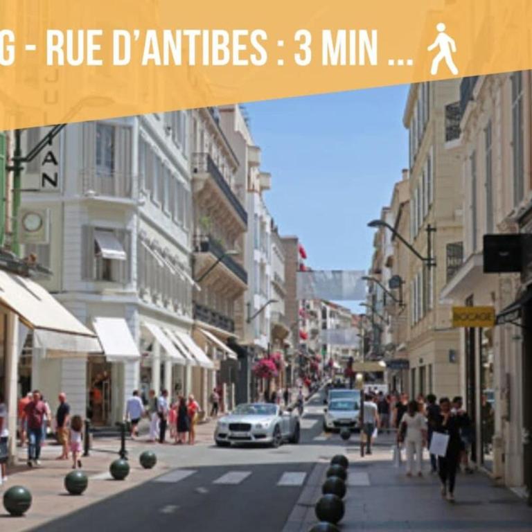 Le Maubourg - Hypercentre - 150m Croisette - AC - Apartamento de 1 dormitorio - 44
