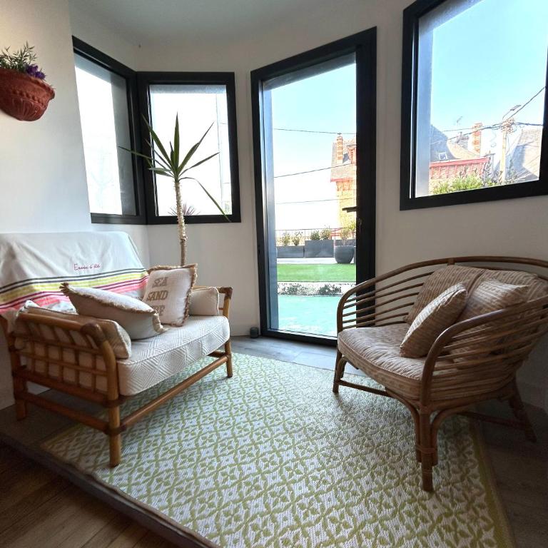 La villa Marguerite, face mer avec terrasses - Maison 3 Chambres - 4