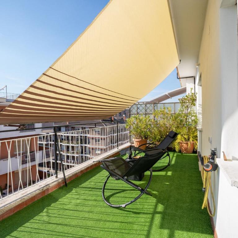 Domvs Tibvrtina - Solarium Zone, Terrace, A-C, Roma - One-Bedroom Apartment - 17