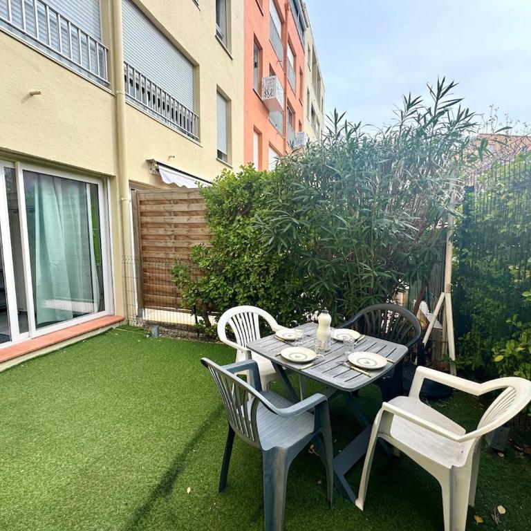 Appartement - Cap d'Agde - Apartment mit Gartenblick - 3