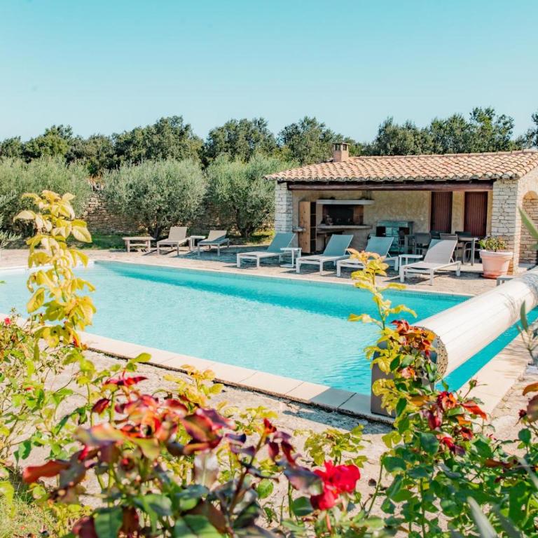 Maison de charme avec climatisation et piscine chauffée à Gordes - Two-Bedroom House - 45