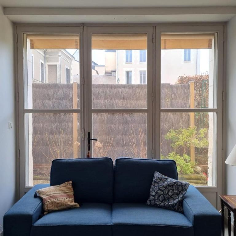Le Grenier à Sel d'Amboise 5 pers PMR, parking privé, terrasse, maison historique - Appartamento con 2 Camere da Letto - 14