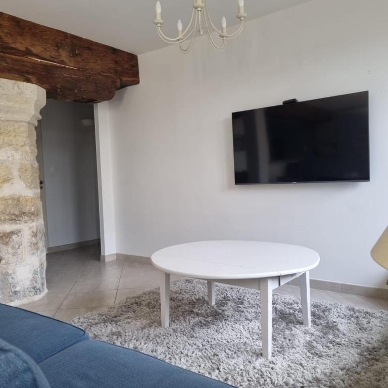 Le Grenier à Sel d'Amboise 5 pers PMR, parking privé, terrasse, maison historique - Appartamento con 2 Camere da Letto - 15