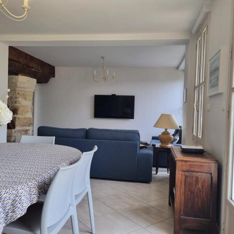 Le Grenier à Sel d'Amboise 5 pers PMR, parking privé, terrasse, maison historique - Appartamento con 2 Camere da Letto - 4