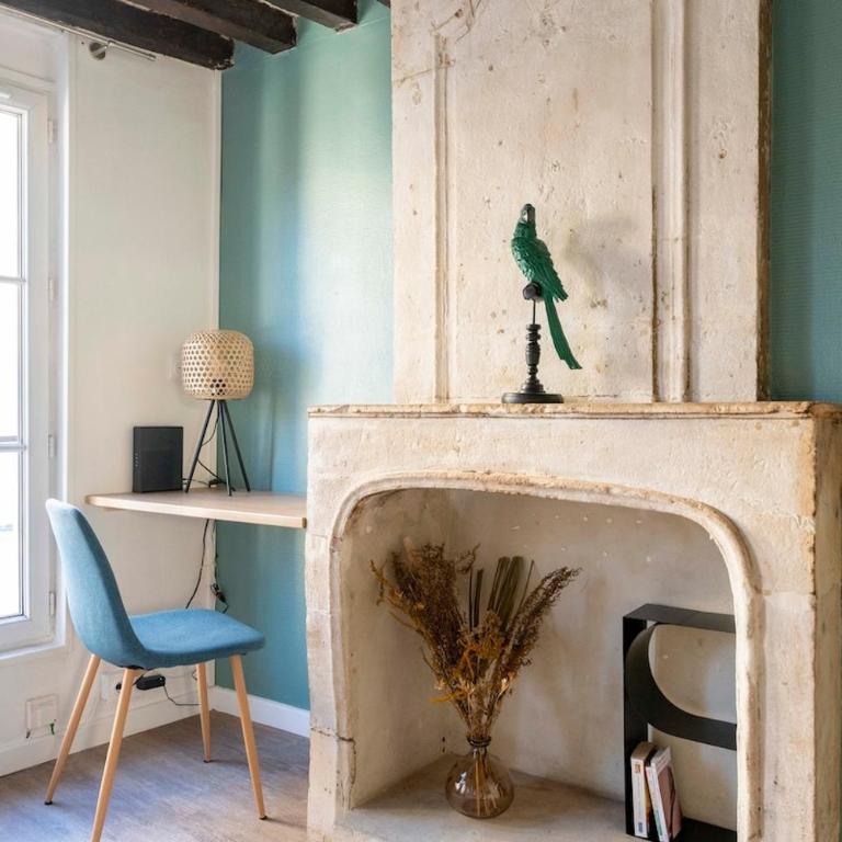 Studio de charme - centre piéton de Caen - pierres - Appartement 1 Chambre - 11