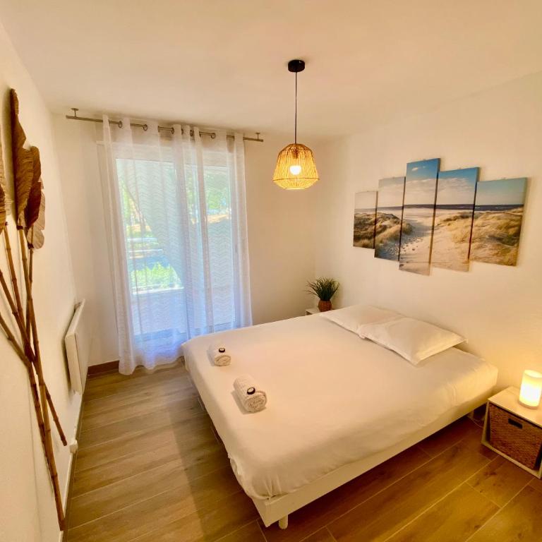 PGH N10-Terrasse, Parking Privé, 500m de la Plage - Appartamento con 2 Camere da Letto - 6