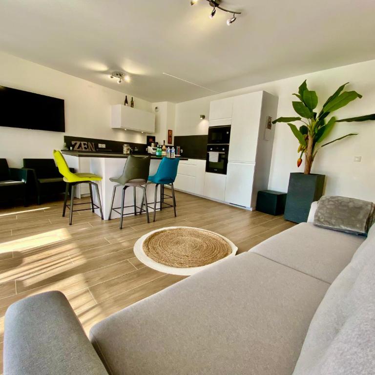 PGH N10-Terrasse, Parking Privé, 500m de la Plage - Appartamento con 2 Camere da Letto - 7