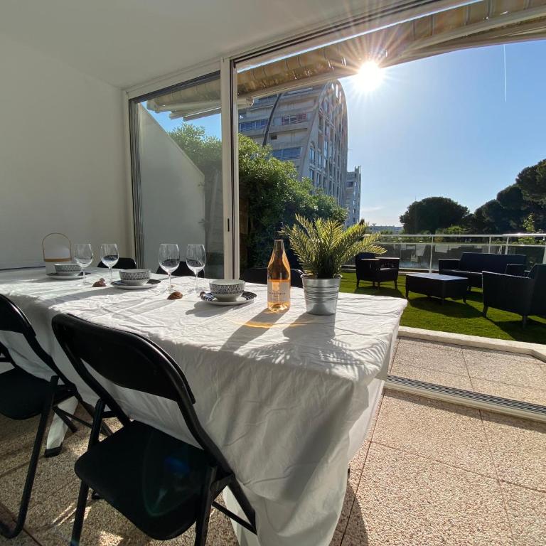 PGH N10-Terrasse, Parking Privé, 500m de la Plage - Appartamento con 2 Camere da Letto - 9