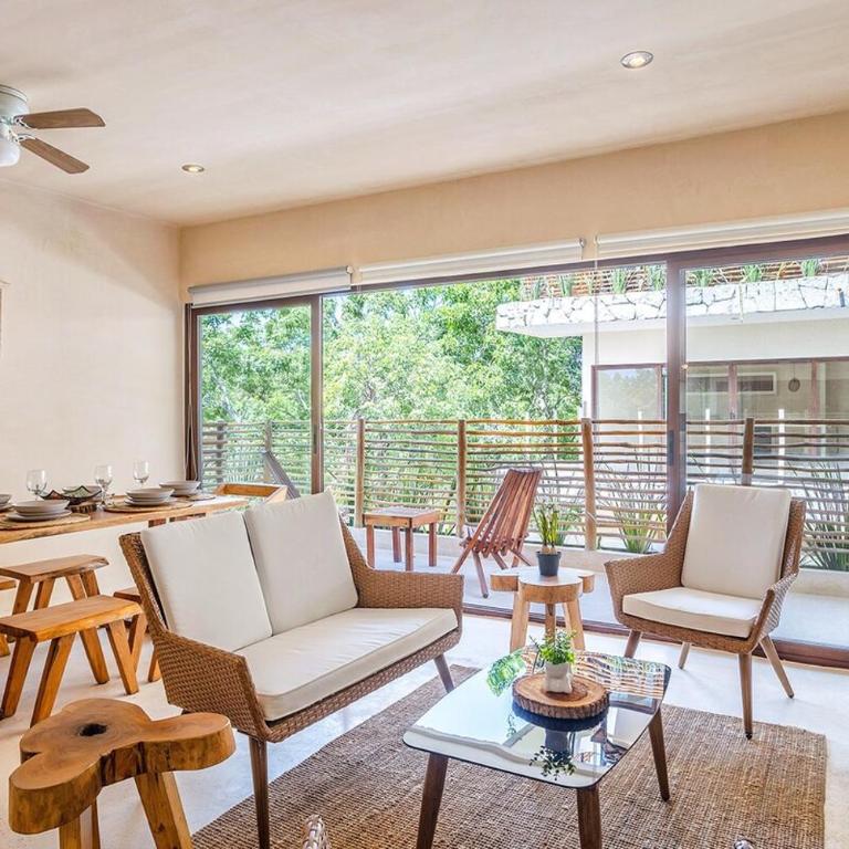 Lujoso Departamento con Amenidades en Nim Selva Norte Tulum - Two-Bedroom Apartment - 1