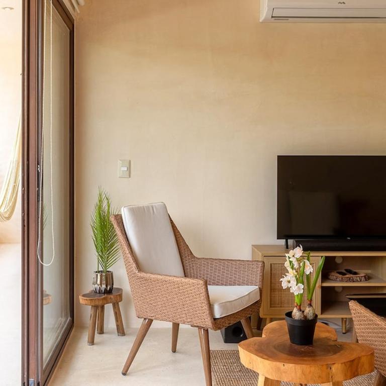 Lujoso Departamento con Amenidades en Nim Selva Norte Tulum - Two-Bedroom Apartment - 21