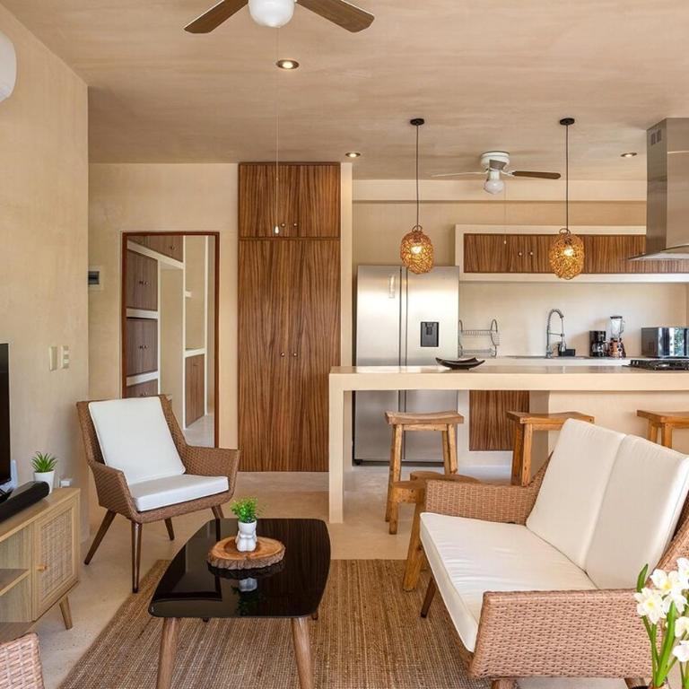 Lujoso Departamento con Amenidades en Nim Selva Norte Tulum - Two-Bedroom Apartment - 27