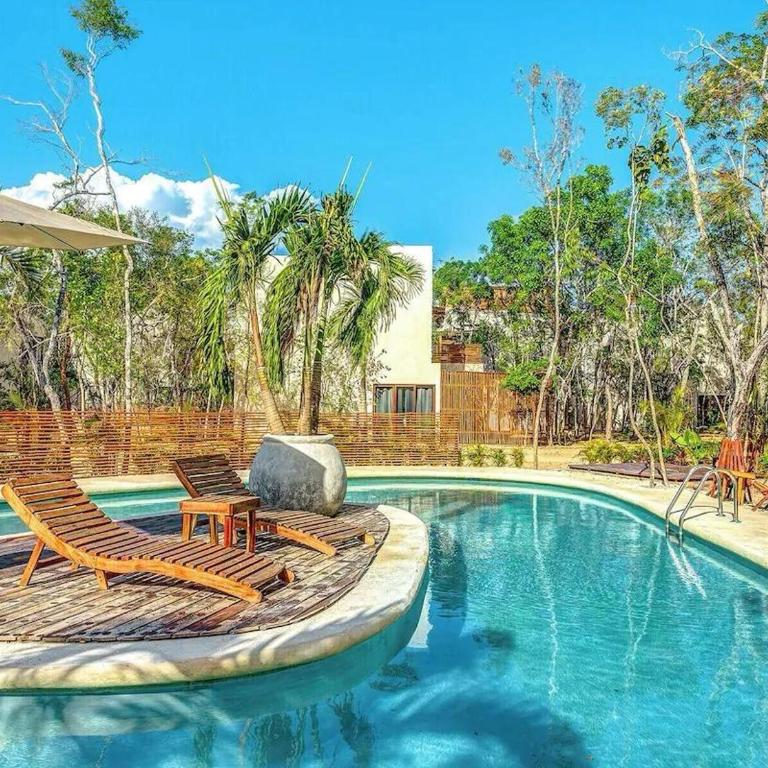 Lujoso Departamento con Amenidades en Nim Selva Norte Tulum - Two-Bedroom Apartment - 30