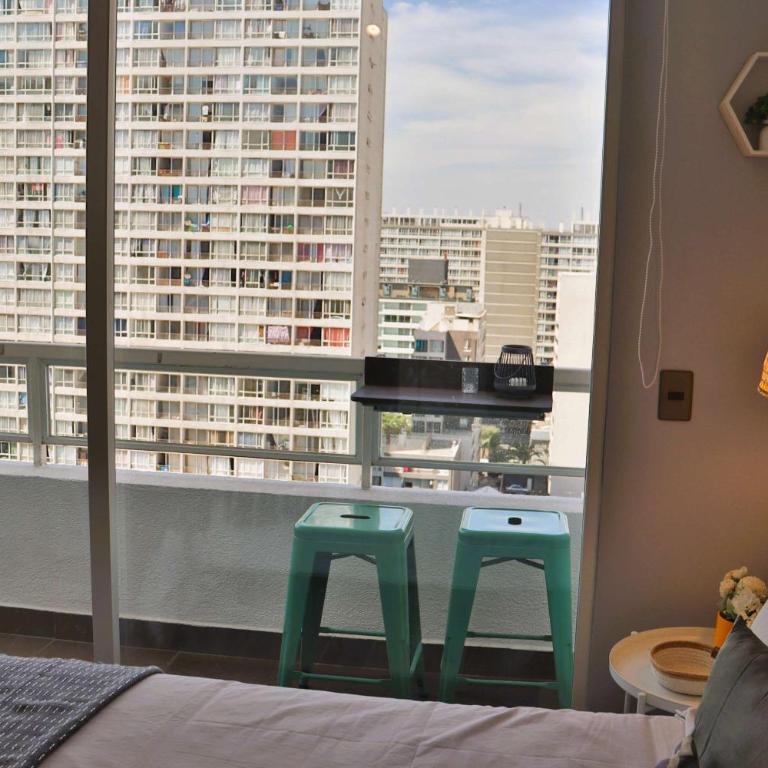 HOM I Estudio con Terraza vista a la ciudad-Santiago - Apartamento - 6