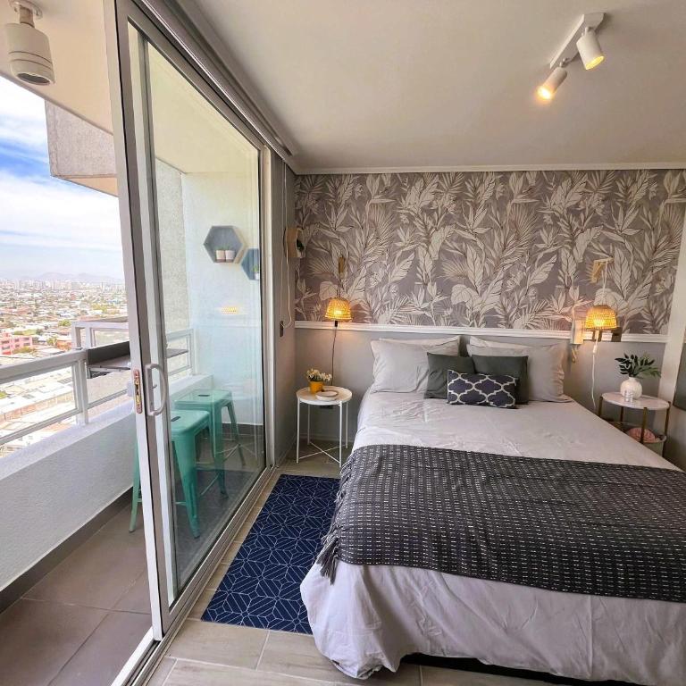 HOM I Estudio con Terraza vista a la ciudad-Santiago - Apartamento - 1