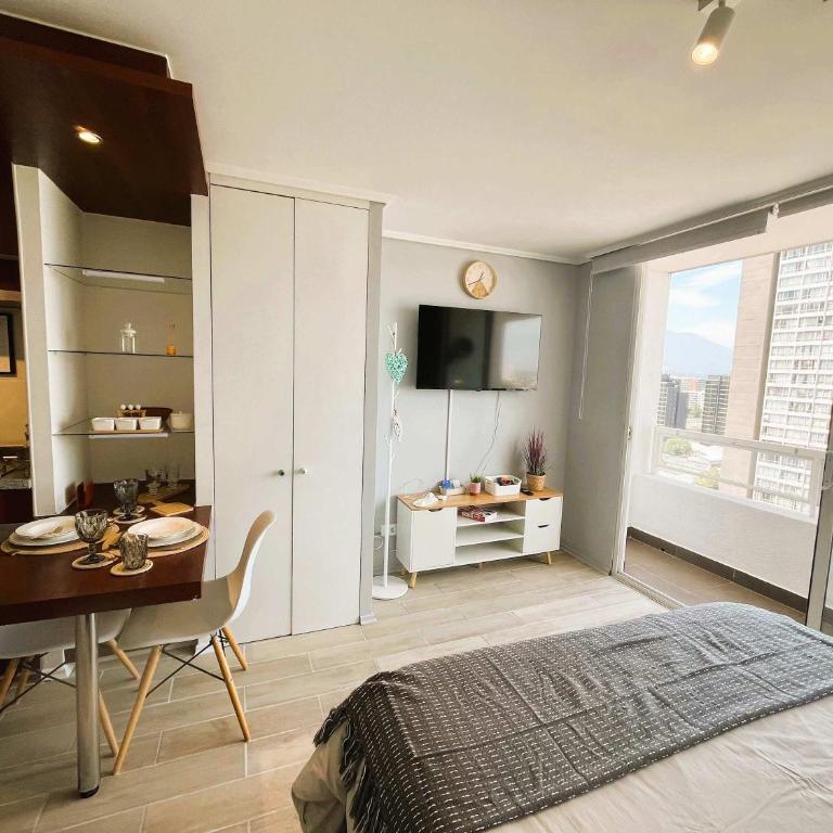HOM I Estudio con Terraza vista a la ciudad-Santiago - Apartamento - 21