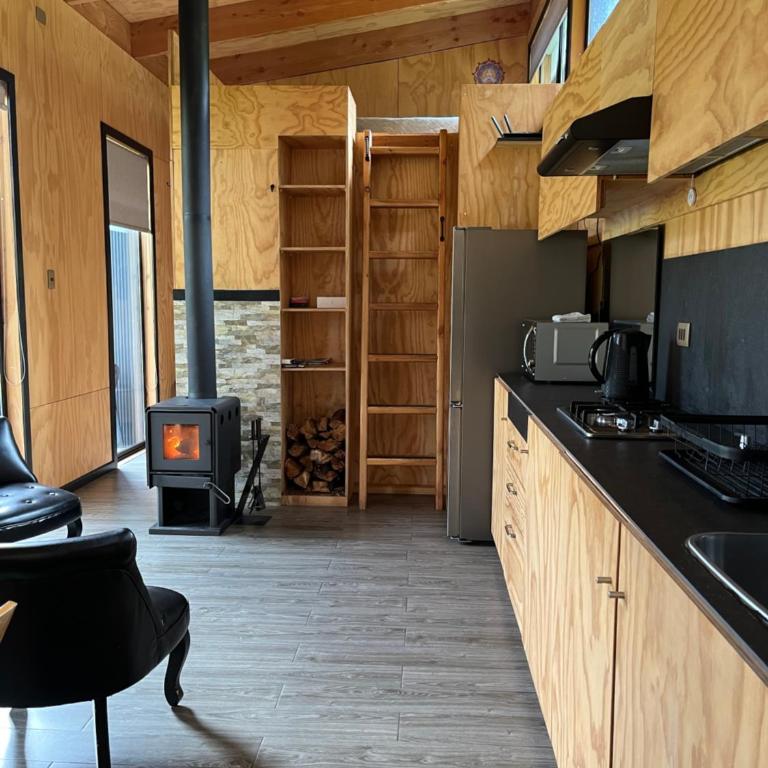 Aysén Lodge - Cabaña con Tinaja - One-Bedroom Chalet - 2