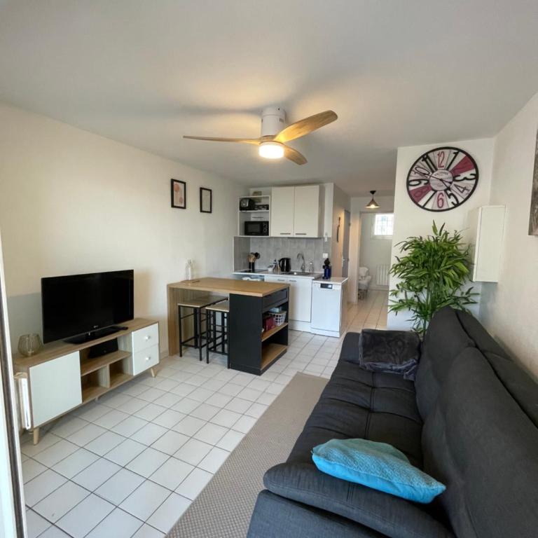 Plages & Marina - joli T2 à 200m des plages Sète - Apartment mit 1 Schlafzimmer - 1