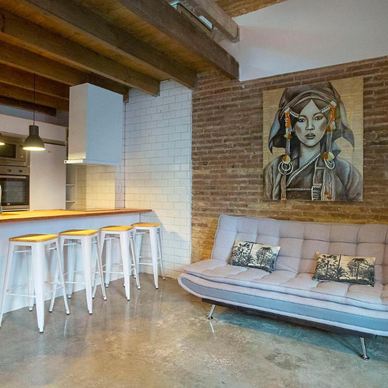 Cozy loft style apartment in El Cabanyal - Apartamento de 2 dormitorios - 3