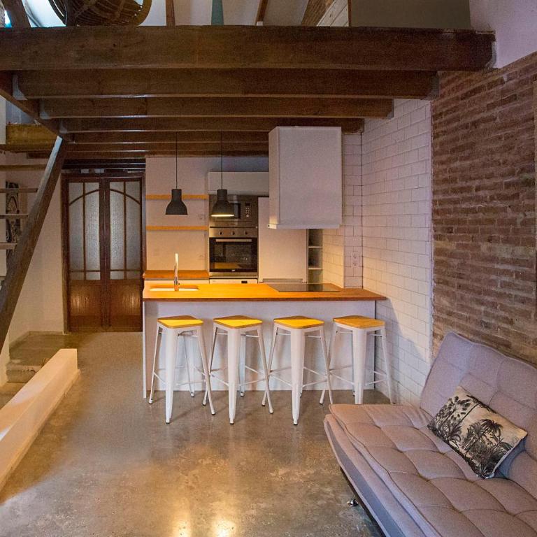 Cozy loft style apartment in El Cabanyal - Apartamento de 2 dormitorios - 4