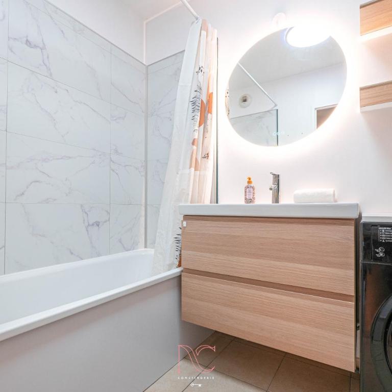 Disneyland-Paris 7 pers, Wifi, Parking privée - Apartamento de 2 dormitorios - 8
