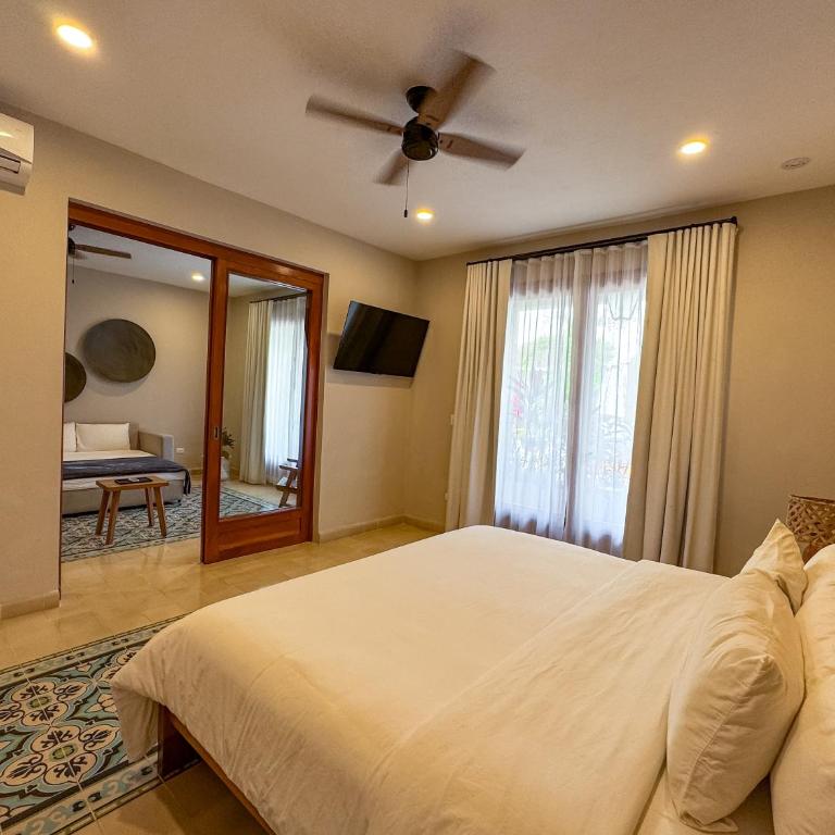 Frater Yucatán Hotel - Habitación Doble Deluxe con cama supletoria - 8