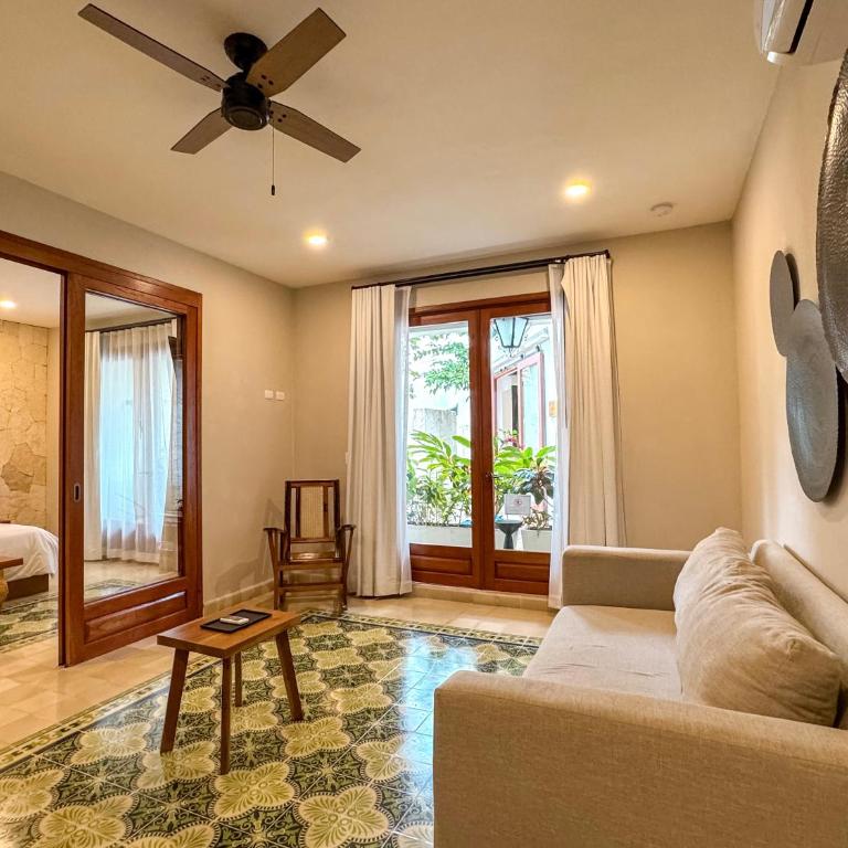Frater Yucatán Hotel - Habitación Doble Deluxe con cama supletoria - 12