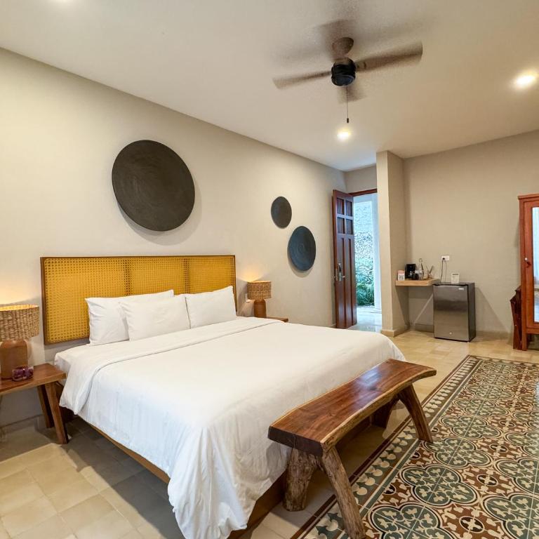 Frater Yucatán Hotel - Habitación Doble Deluxe con bañera - 7