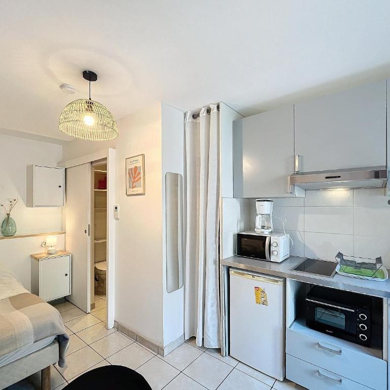 Studio cosy avec terrasse, proche thermes et centre-ville - Lamalou-les-Bains - Studio - 4