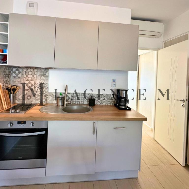 Studio Bis Rivages - 4 couchages, 100m de la plage, terrasse, ascenseur - Apartment mit 1 Schlafzimmer - 4