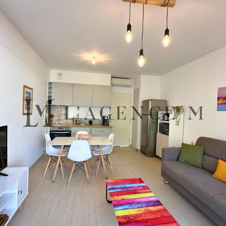 Studio Bis Rivages - 4 couchages, 100m de la plage, terrasse, ascenseur - Apartment mit 1 Schlafzimmer - 8