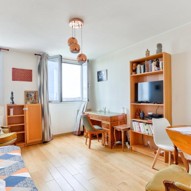 1BR Flat view on Eiffel Tower and Sacré-Coeur - Appartement 1 Chambre - 3