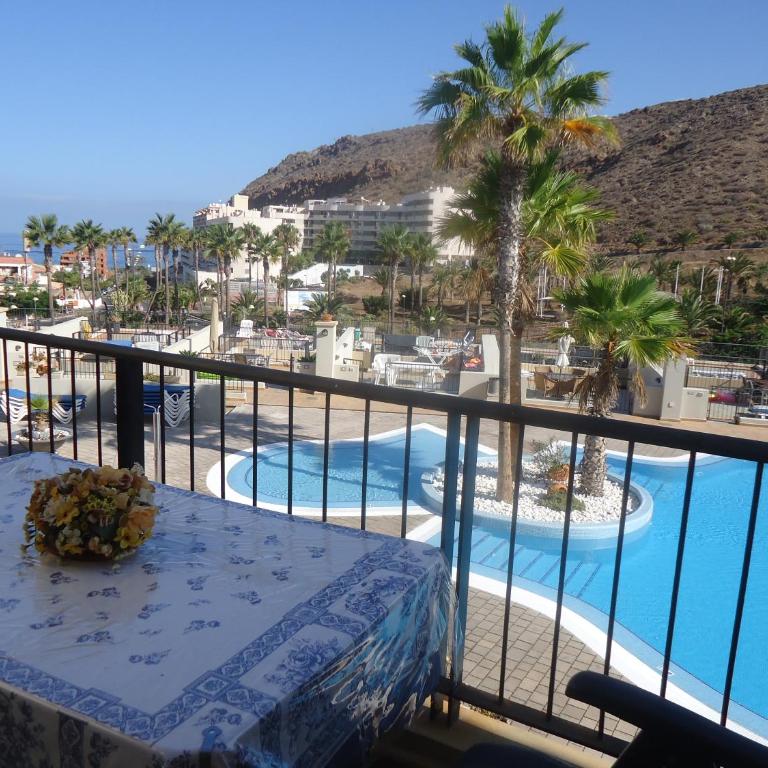 TERRAZAS DEL FARO APPART LUXE - PALM-MAR- VUE MER ET PISCINE- 8OM2 De TERRASSE - Apartamento Deluxe de 2 dormitorios con vistas al mar - 18
