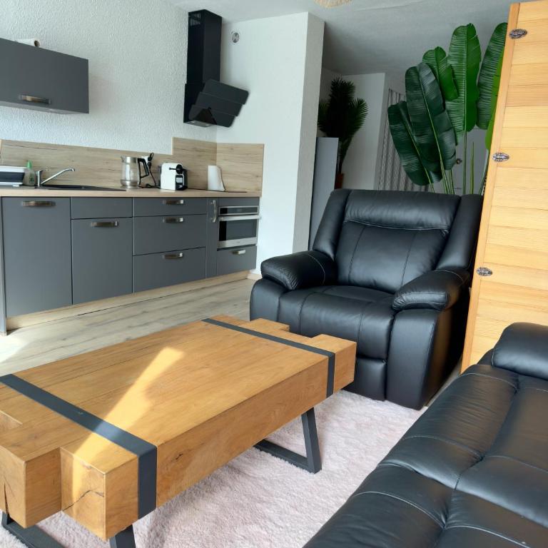 Luxuria - Heliopolis C - Sauna infrarouge - Clim - Parking - Village naturiste - Vue mer - Histoire de clés - One-Bedroom Apartment - 4