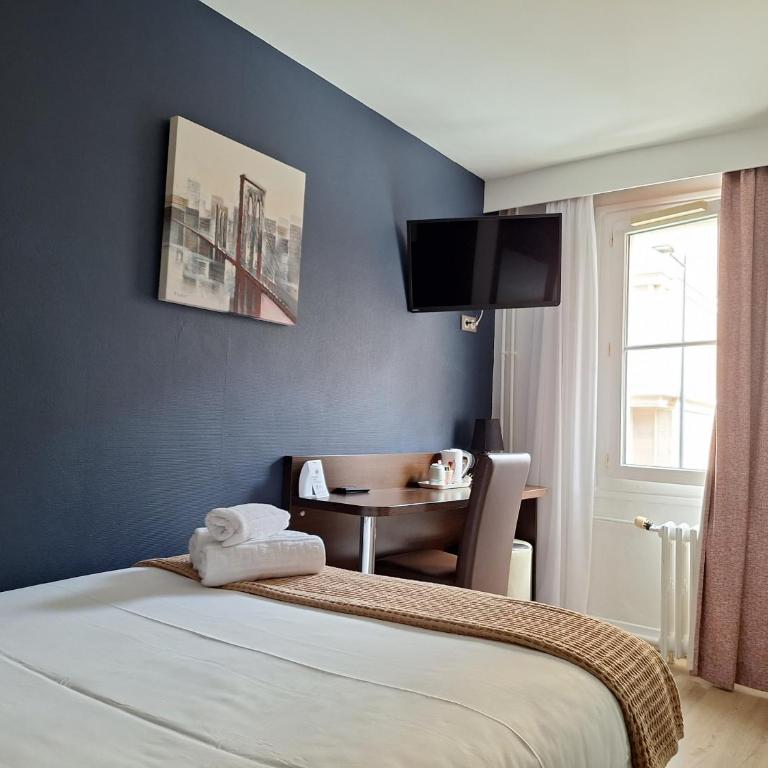 The Originals Boutique, Hôtel d'Angleterre, Le Havre, centre, plage - Chambre Double Standard - 5