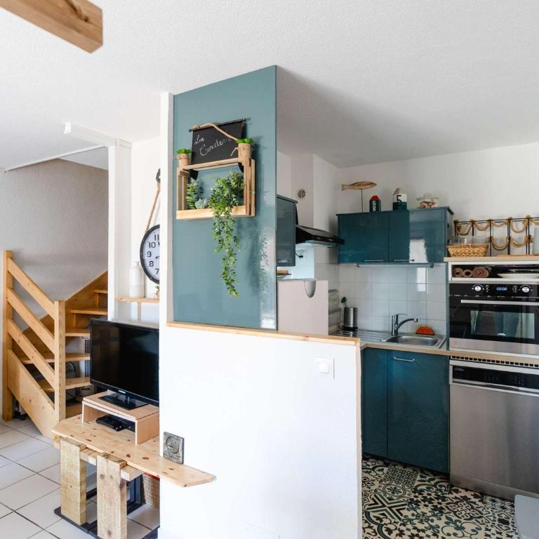 Pavillon T3 rénové, proche plage, 2 chambres, terrasse, garage, WiFi - FR-1-409-170 - Villa - 16