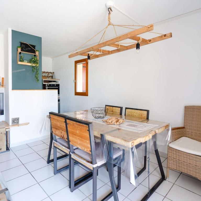 Pavillon T3 rénové, proche plage, 2 chambres, terrasse, garage, WiFi - FR-1-409-170 - Villa - 19