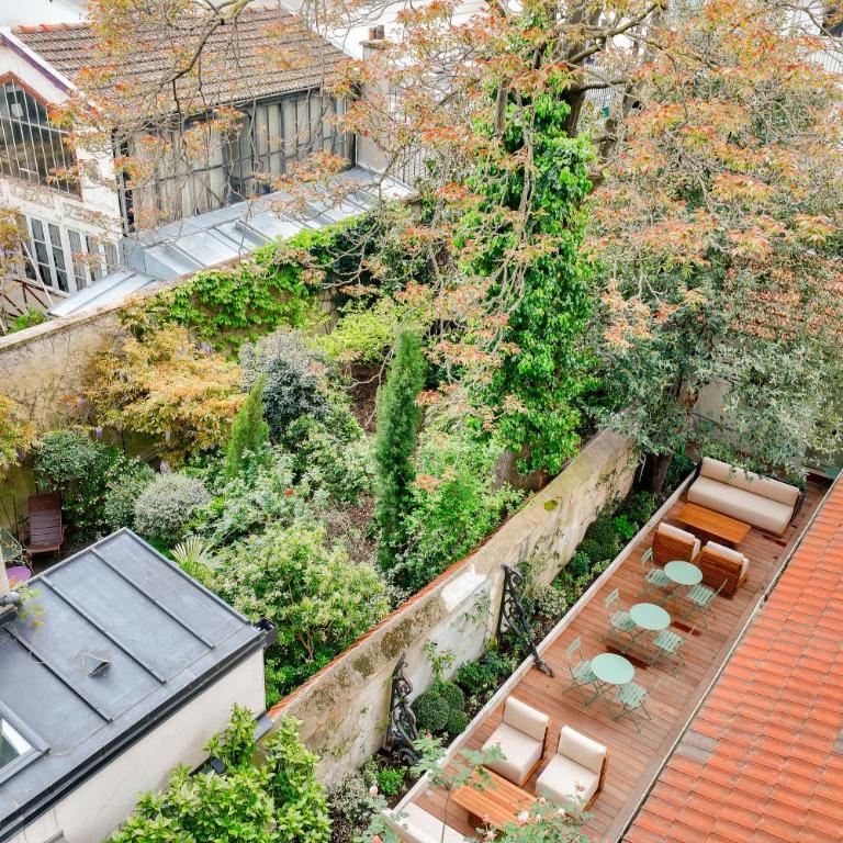 Maison du Moulin Vert - Chambre Double - Vue sur Jardin - 2